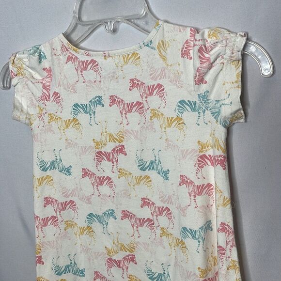 Garnet Hill Kids Zebra Dress. Size Small. - Picture 6 of 8